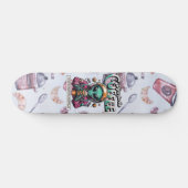 Alien voor de koffie persoonlijk skateboard (Horizontaal)