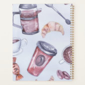 Alien voor de koffie planner (Achterkant)
