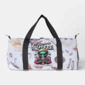 Alien voor de koffie plunjezak (Voorkant)