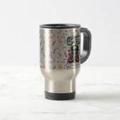 Alien voor de koffie reisbeker (Voorkant rechts)