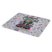 Alien voor de koffie snijplank (Hoek)