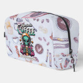 Alien voor de koffie toilettasje (Rechterhoek)