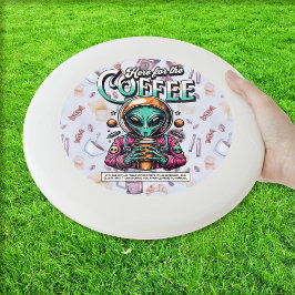 Alien voor de koffie Wham-O frisbee