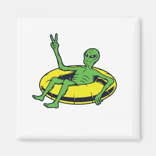 Alien voor ruimteverdamping magneet (Voorkant)