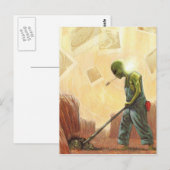 Alien voor snijmachine - Briefkaart (Voorkant / Achterkant)