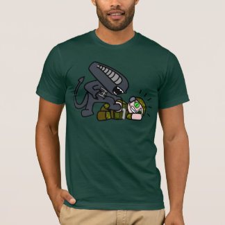 Alien vs Soldier 2 T-shirt