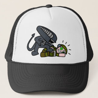 Alien vs Soldier 2 Trucker Pet