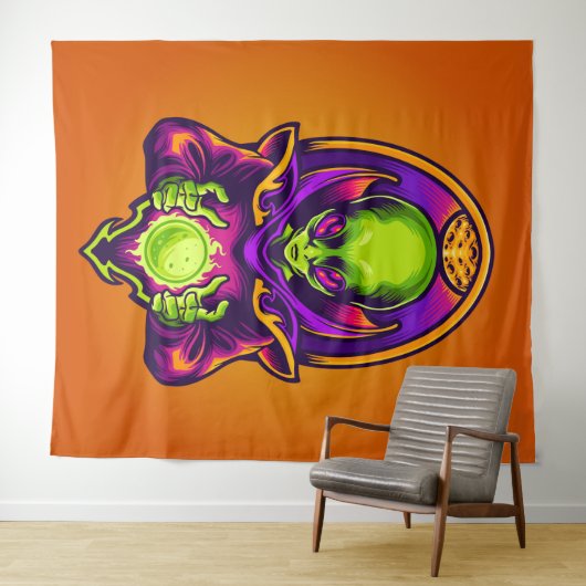 Alien Wandkleed (In Situ (horizontaal))