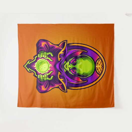 Alien Wandkleed (Voorkant (horizontaal))