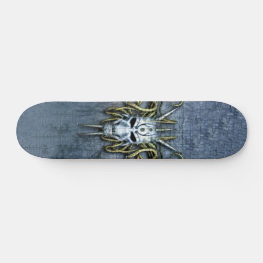 Alien War Mask Persoonlijk Skateboard (Horizontaal)