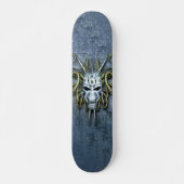 Alien War Mask Persoonlijk Skateboard (Voorkant)