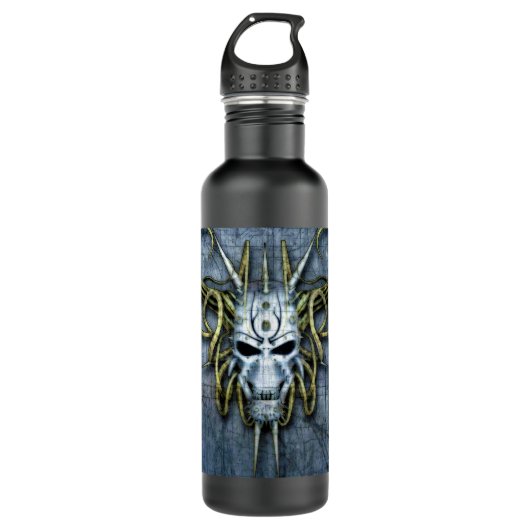 Alien War Mask Waterfles (Voorkant)