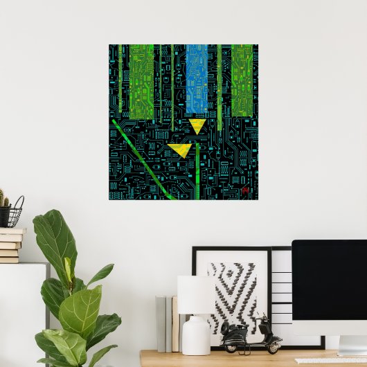 Alien-ware Poster (Thuiskantoor)
