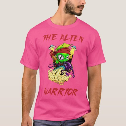 Alien Warrior T-shirt (Voorkant)