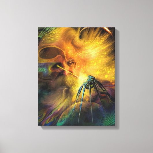 Alien Wars Canvas Afdruk (Voorkant)