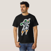Alien Wars-Sticker T-shirt (Voorkant volledig)