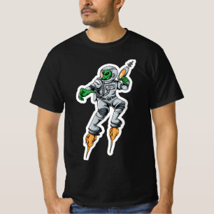Alien Wars-Sticker T-shirt