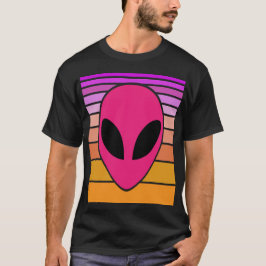 Alien Wave techno gray T-shirt