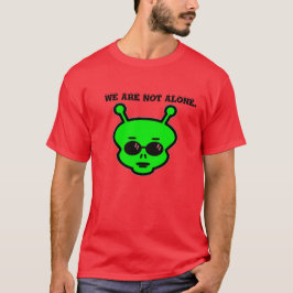 Alien We zijn niet alleen t-shirt