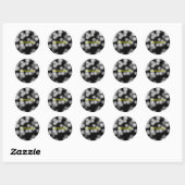 Alien Wedding Lantaarns - Sjabloon Ronde Sticker (Vel)