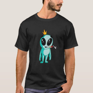 Alien Weed Joint Reggie T-shirt