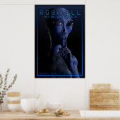 Alien, wezen, UFO, Roswell, mysterie, ontmoeten, a Poster (Keuken)