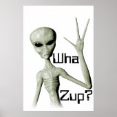 Alien Wha Zup? poster (Voorkant)