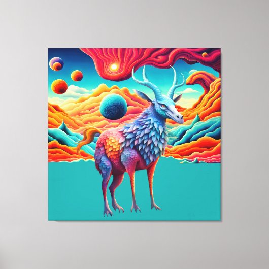 Alien Wildlife Canvas Afdruk (Voorkant)