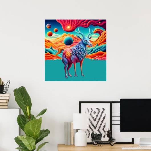 Alien Wildlife Poster (Thuiskantoor)