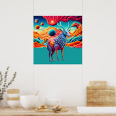 Alien Wildlife Poster (Keuken)