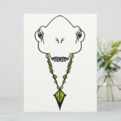Alien With a Gold Chain Menu (Staand voorkant)