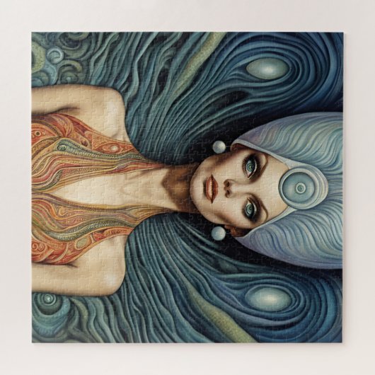 Alien Woman Legpuzzel (Horizontaal)