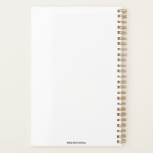 Alien Woman Roller Skater Fantasy Art Planner (Achterkant)