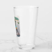 Alien Woman Rolschaatsen Fantasy Drink Glas (Links)