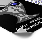 Alien Word Search Party Game Downloaden Poster (Hoek)