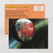 Alien World Briefkaart (Voorkant / Achterkant)