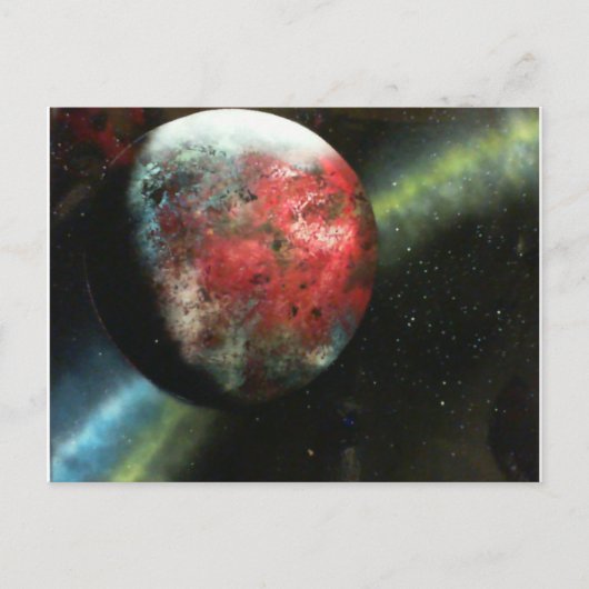 Alien World Briefkaart (Voorkant)