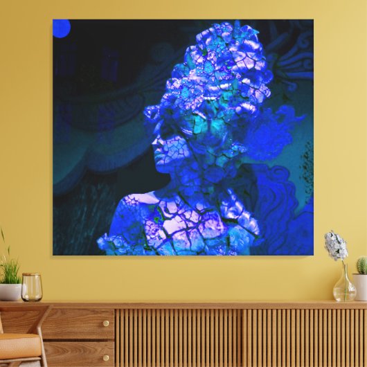 Alien World Canvas Afdruk (Insitu (Woonkamer))