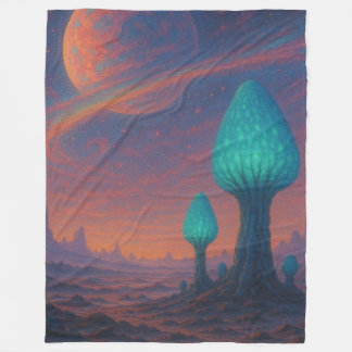 Alien World Fleece Deken