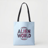 Alien World Tote Bag (Voorkant)
