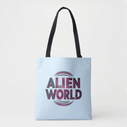 Alien World Tote Bag (Voorkant)