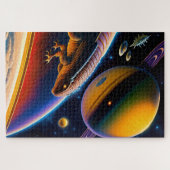 Alien Worlds 1014-stuk Jigzaag Puzzle Legpuzzel (Horizontaal)