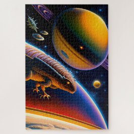 Alien Worlds 1014-stuk Jigzaag Puzzle Legpuzzel