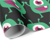 Alien Wrapping Paper Cadeaupapier (Rol Hoek)