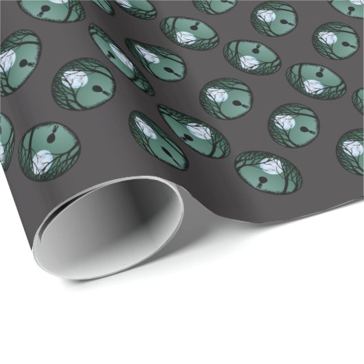Alien Wrapping Paper Cute ET Grey-kerstpapier Cadeaupapier (Rol Hoek)
