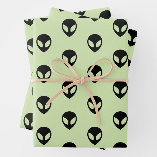 Alien Wrapping-papierlade voor ruimtegebruik, set Inpakpapier Vel (In situ)