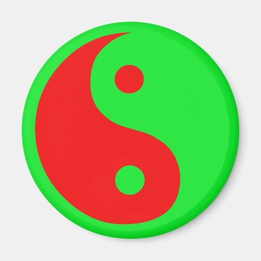 Alien Yin-Yang Magneet (Voorkant)