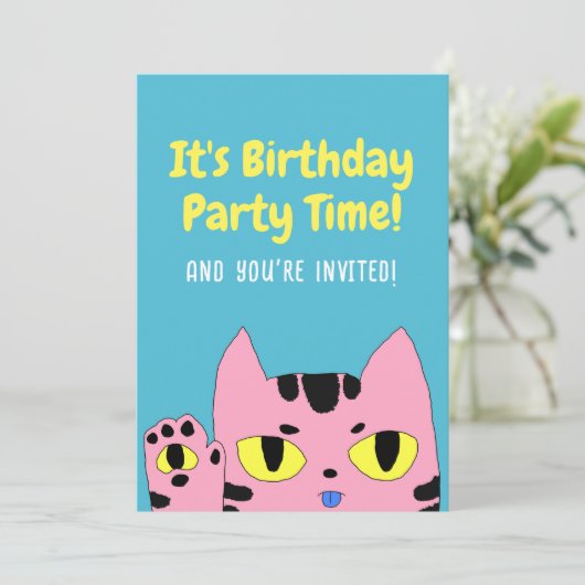 Alien Zakkatje Kaart (Staand voorkant)