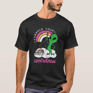 Alien zet je waanzin in de hand t-shirt