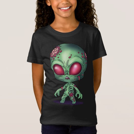 Alien Zombie T-shirt (Voorkant)